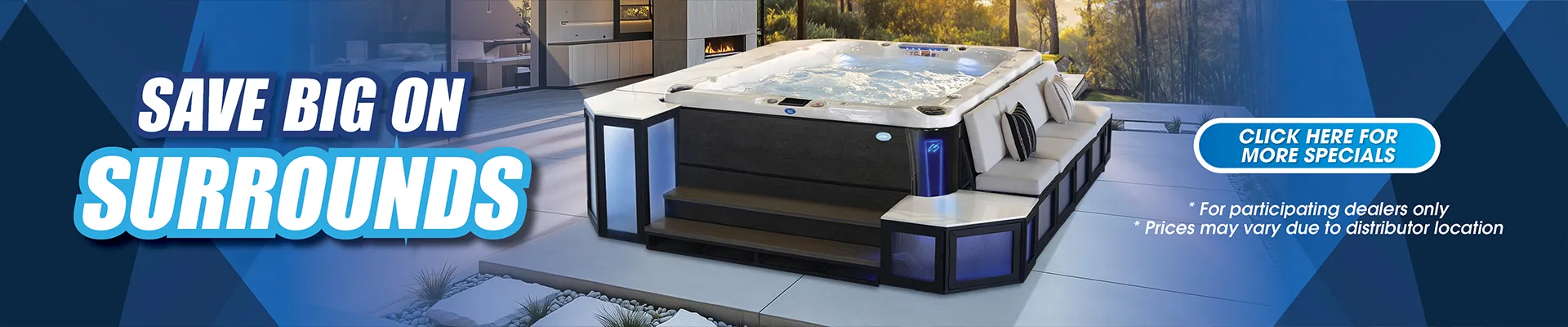 Calspas hot tub being used in a family setting - Toledo